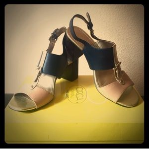 Gorgeous Heeled Sandals, Sz 7